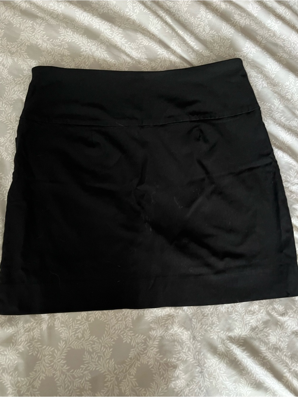Black Straight Skort